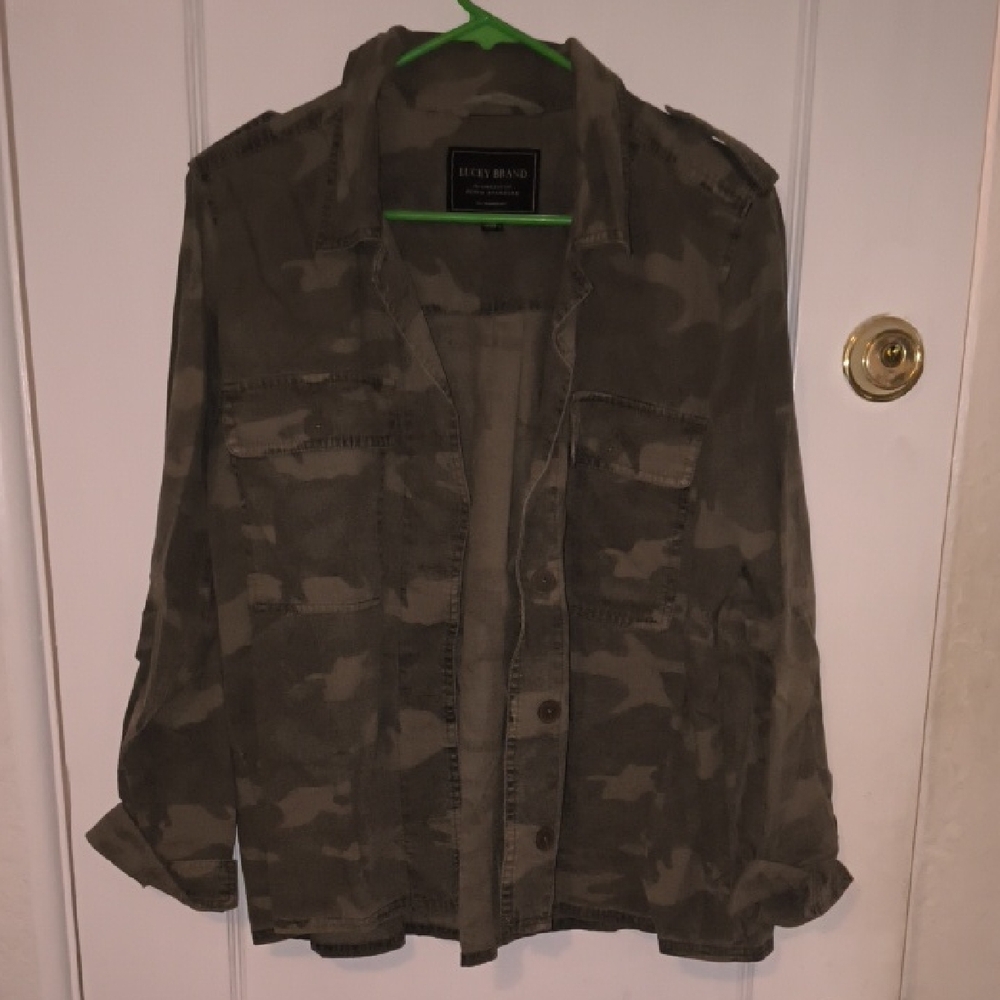 Lucky Brand | Camouflage Button Down Shirt